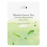 Package of 100% Pure Matcha Green Tea Antioxidant Hydrogel Mask 1oz