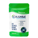 Package of Change Toothpaste - Spearmint 65 Tablets - 24g