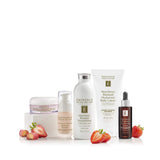 Eminence Strawberry Rhubarb Hyaluronic Collection Group Photo