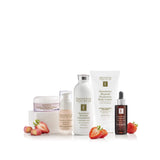 Eminence Strawberry Rhubarb Hyaluronic Collection Group Photo