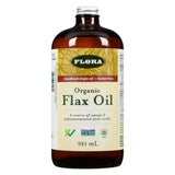 Bottle of Flora Flax Oil 941ml