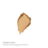Swatch of JaneIredale AmazingBase LooseMineralFoundation GoldenGlow