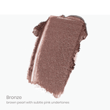 Swatch of Jane Iredale ColorLuxe Eye Shadow Bronze