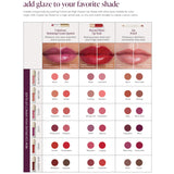JaneIredale ColorLuxe HighImpact LipGlaze Chart