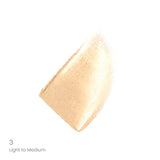 Swatch of JaneIredale HydroPure TintedSerum 3(Light to Medium)