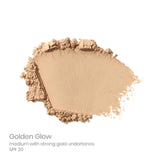 Swatch of JaneIredale PurePressed BaseMineralFoundationRefill GoldenGlow