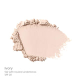 Swatch of JaneIredale PurePressed BaseMineralFoundationRefill Ivory
