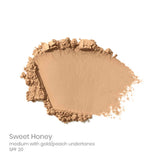 Swatch of JaneIredale PurePressed BaseMineralFoundationRefill SweetHoney