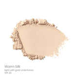 Swatch of JaneIredale PurePressed BaseMineralFoundationRefill WarmSilk