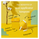 Joni Non-Applicator Tampons Regular Benefits