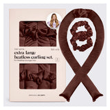 Kitsch XL Satin Heatless Curling Set & Package