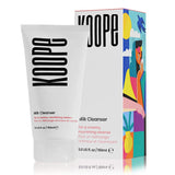 Box & Bottle of Koope Milk Cleanser