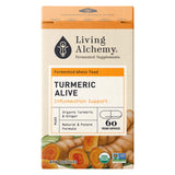 Box of LivingAlchemy TurmericAlive 60Capsules