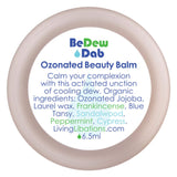 Jar of Living Libations BeDew Dab - Ozonated Beauty Balm 6.5mL