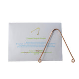 LivingLibations CopperTongueScraper with Card