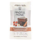 Package of Mindful Monk Dark Chocolate Hazelnut Squares 46g