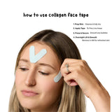 Mintier Collagen Plump & Hydrate Face Tape Use