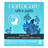 Package of Natracare Ultra Pads w/Wings Super 12 Pack