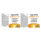 Natural Factors RegenerLife Sleep Better Tri-Layer Label