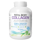 Bottle of Natural Factors Total Body Collagen 180 Tablets (New Sku)