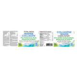 Natural Factors Total Body Marine Collagen w/Hyaluronic Acid, Glutamine & Biotin (Unflavoured) Label