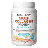Container of Natural Factors Total Body Multi Collagen™ Protein Types I, II, III, V, X (Unflavoured) 24 Servings 267g