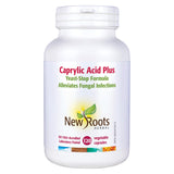 Bottle of New Roots Caprylic Acid Plus 120 Vegetable Capsules