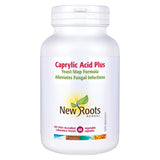 Bottle of New Roots Caprylic Acid Plus 60 Vegetable Capsules