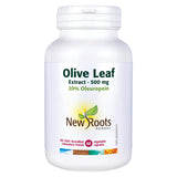 Bottle of New Roots Olive Leaf Extract 500mg 60 Vegetable Capsules