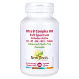 Bottle of New Roots Ultra B Complex 100 mg 180 Vegetable Capsules
