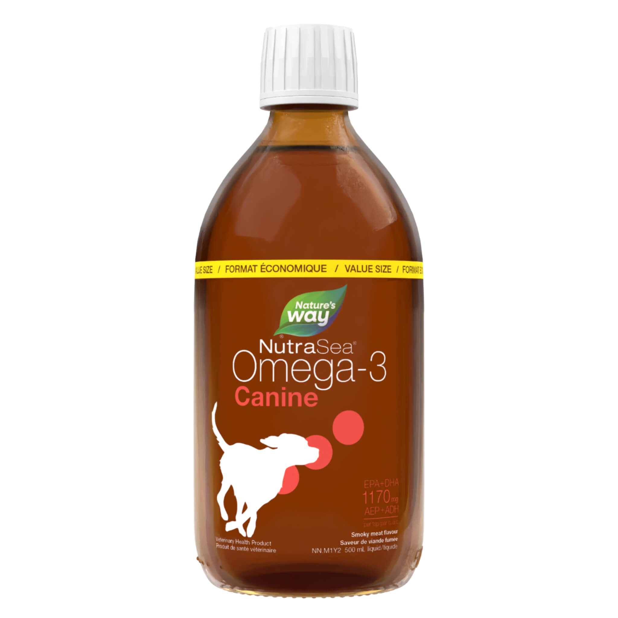 Optimum Health | NutraSea - Canine Omega 3 - Smokey Meat Flavour
