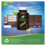 NutraSea Omega-3 Liquid Gels (Fresh Mint) - 60 Softgels - Information