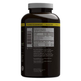 NutraSea Omega-3 Liquid Gels (Zesty Lemon) 240 Softgels Bottle Back