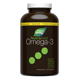 Bottle of NutraSea Omega-3 Liquid Gels (Zesty Lemon) 240 Softgels