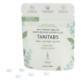TANIT Tanitabs Mouthwash Tablets Compostable Pouch - Fresh Mint 22g (62Tabs)