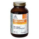 Bottle of Purica Curcumin Extra Strength 30% BDMC Anti-Inflamitory 120 Vegan Capsules