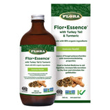 Bottle & Box of Flora Flor-Essence with Turkey Tail & Turmeric 500ml