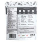 Back of Organic Traditions Black Sesame Seeds