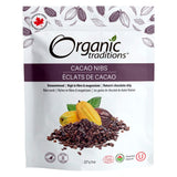 Package of Organic Traditions Cacao Nibs 227g