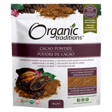 Package of Organic Traditions Cacao Powder 454g