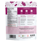 Back of Organic Traditions Camu Camu Berry Powder