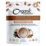 Package of Organic Traditions Chocolate Latte with Ashwagandha and Probiotics 150g