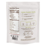 Back of Organic Jumbo Pumpkin Seeds 227g