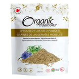 Bag of Organic Traditions Sprouted Flax Seed Powder 227g