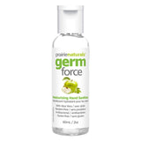 Bottle of Prairie Naturals Germ-Force Moisturizing Paraben-Free Hand Sanitizer 60ml