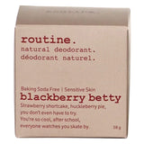 Package of Routine. Blackberry Betty (Baking Soda Free) Deodorant 58g