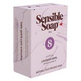 Box of Sensible Co. Lavender Swirl Bar Soap 110g
