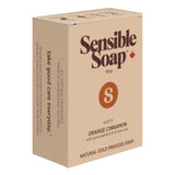 Box of Sensible Co. Orange Cinnamon Bar Soap 110g