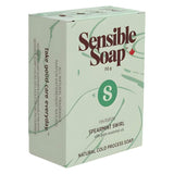 Box of Sensible Co. Spearmint Swirl Bar Soap 110g
