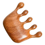 Smile Boutiques Natural Sandalwood Scalp Massager 1 Piece